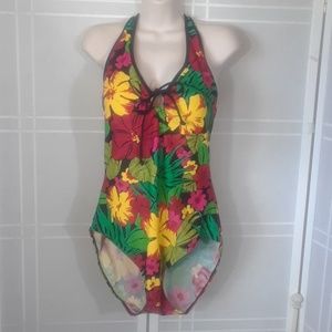 Tropical onepiece swimsuit 14
